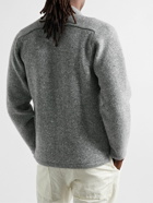 Inis Meáin - Carpenter's Donegal Merino Wool and Cashmere-Blend Cardigan - Gray