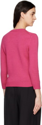 Theory Pink Crewneck Sweater