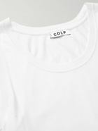 CDLP - Lyocell and Pima Cotton-Blend Jersey Tank Top - White