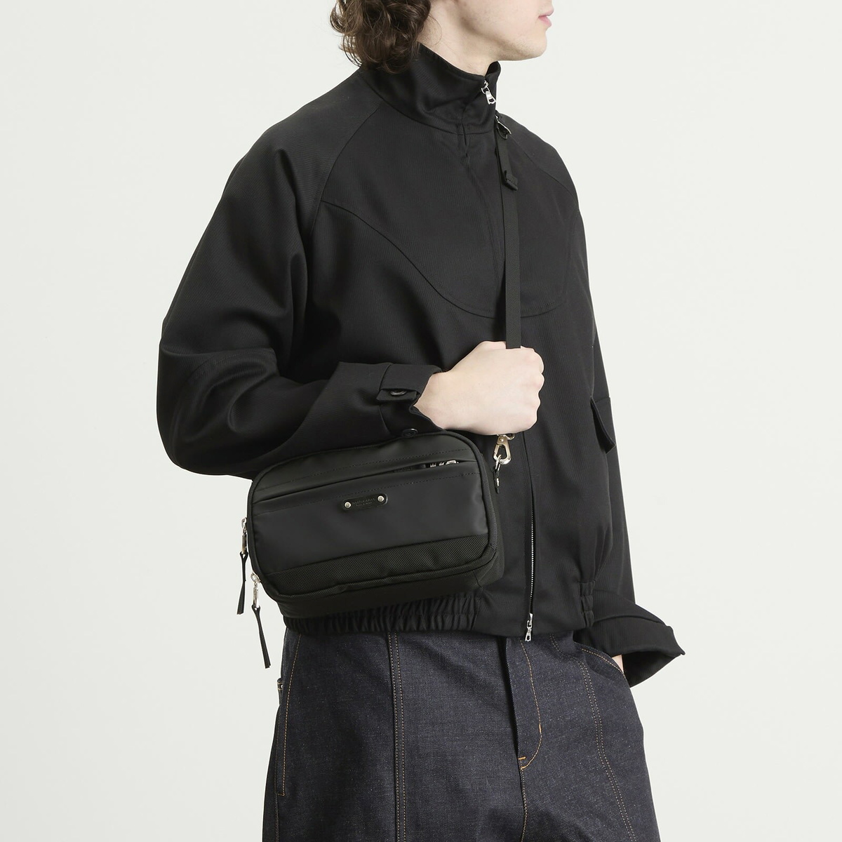 Master-Piece SPEC-Light Shoulder Bag in Black 