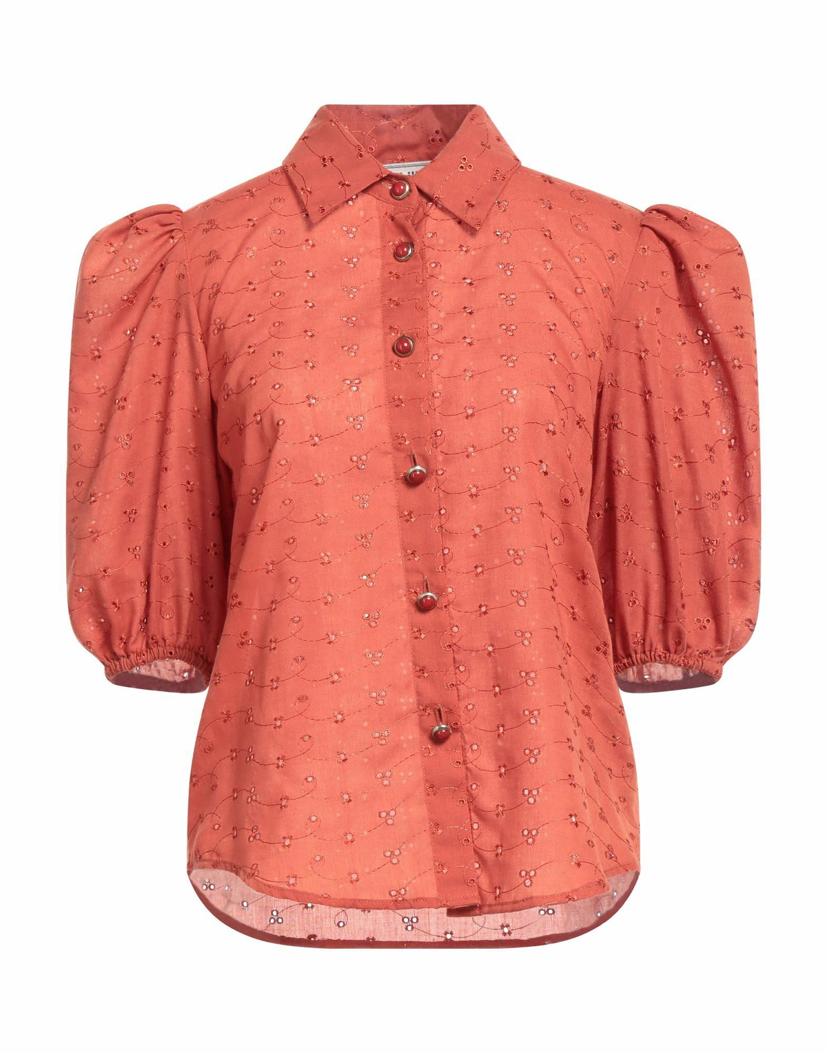 Jijil Womens Shirt Brick