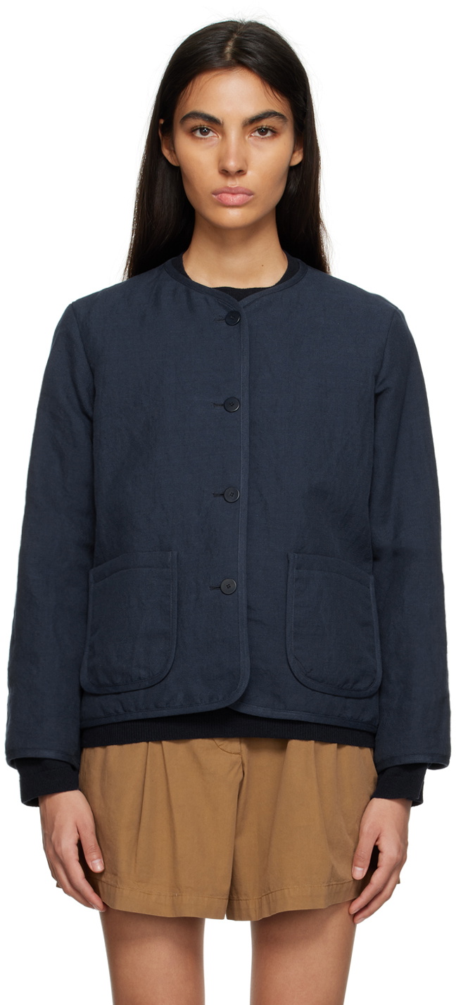 A.P.C. Navy Katia Jacket A.P.C. A.P.C. Navy Katia Jacket A.P.C.