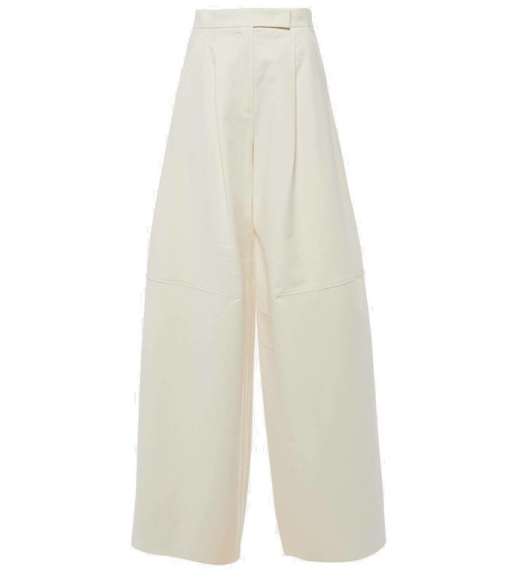 Photo: Max Mara Avoriaz cotton-blend wide-leg pants