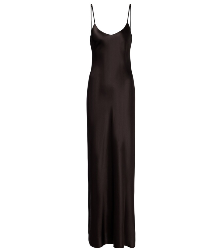 Photo: Nili Lotan Cami silk charmeuse slip dress