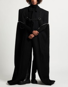 Rick Owens Womens Cape in Black