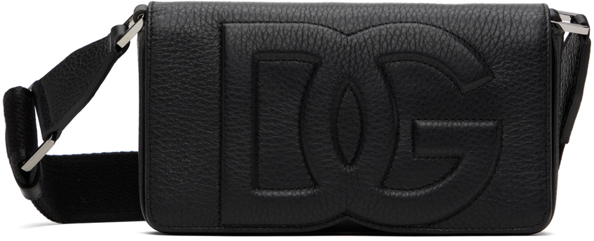 Dolce&Gabbana Black Deerskin Mini Bag