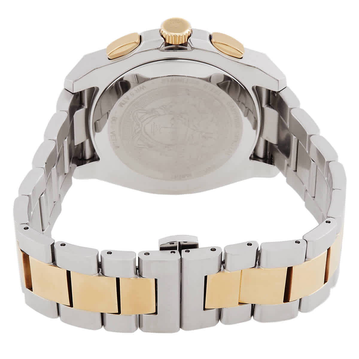 Versace Geo Chronograph Quartz Silver Dial Mens Watch VE7CA0823