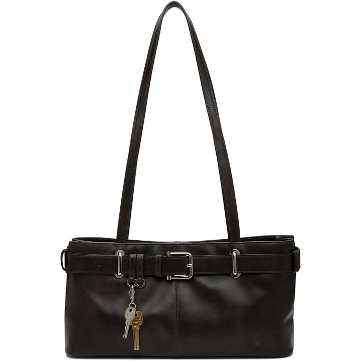 Photo: OSOI Brown Shoulder Brocle Bag