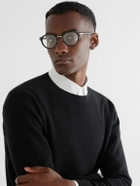 Dior Eyewear - DiorBlackSuit R8U Round-Frame Acetate and Silver-Tone Optical Glasses