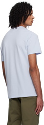 Lacoste Blue Jacquard Collar T-Shirt