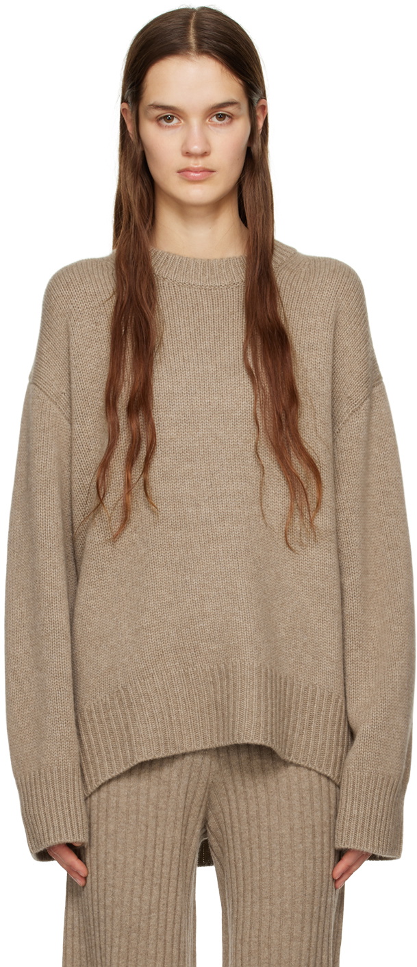 LISA YANG Beige 'The Noor' Sweater Lisa Yang