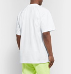 Acne Studios - Bassetty Uni Oversized Logo-Appliquéd Cotton-Jersey T-Shirt - White