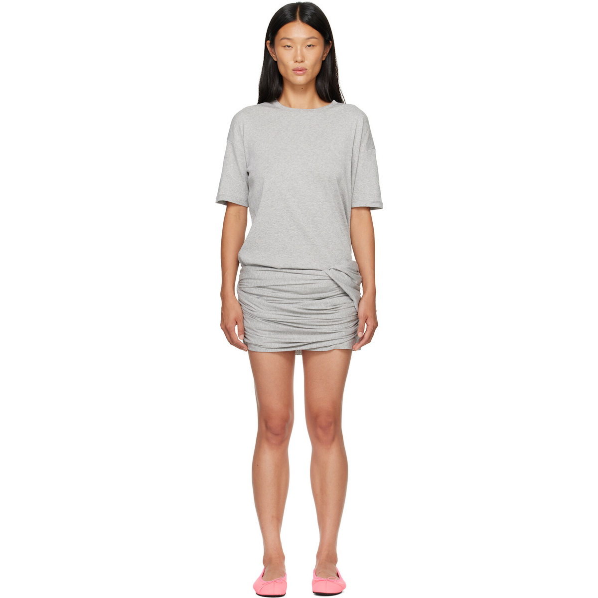 Gimaguas Gray Ashley Minidress