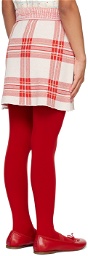 The Animals Observatory Kids Red Lynx Skirt