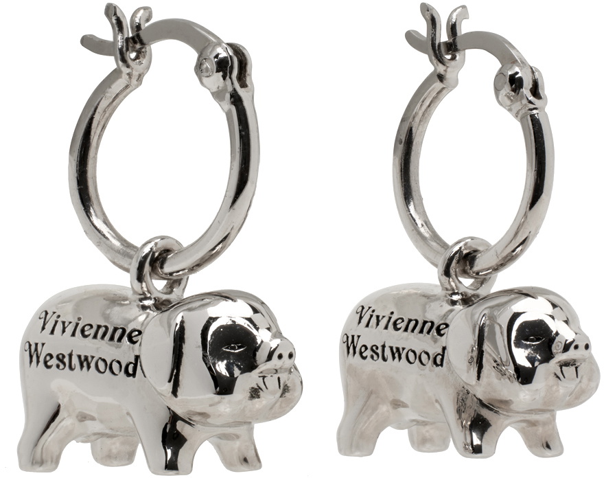 Vivienne Westwood Silver Juanita Earrings Vivienne Westwood