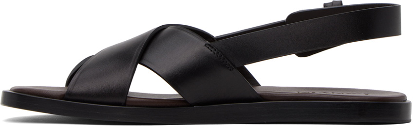 Lanvin Black Alto Sandals