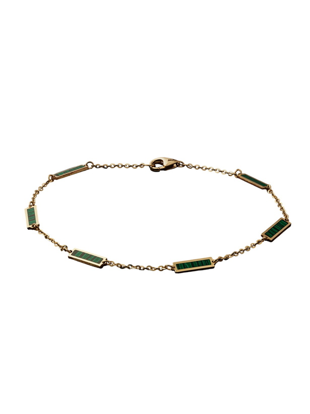 Photo: JIA JIA - Gold Malachite Bracelet