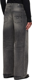 R13 Gray D'Arcy Loose Jeans