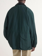 Aimé Leon Dore - Leather-Trimmed Cotton-Blend Jacket - Green