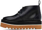 Stella McCartney Black Sneakelyse Platform Loafers