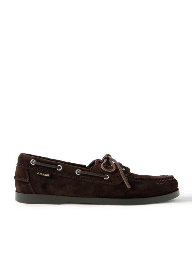 Photo: G.H. BASS - Jetty II Suede Boat Shoes - Brown