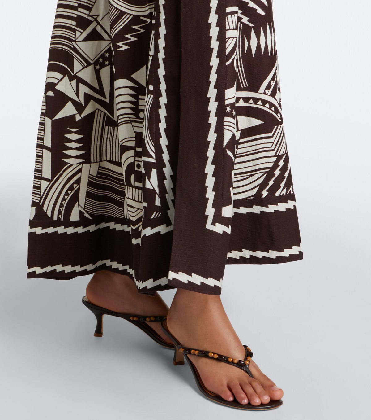 Alémais Lori printed shirt dress