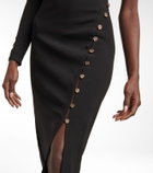 Staud - Zhuri asymmetric crêpe top