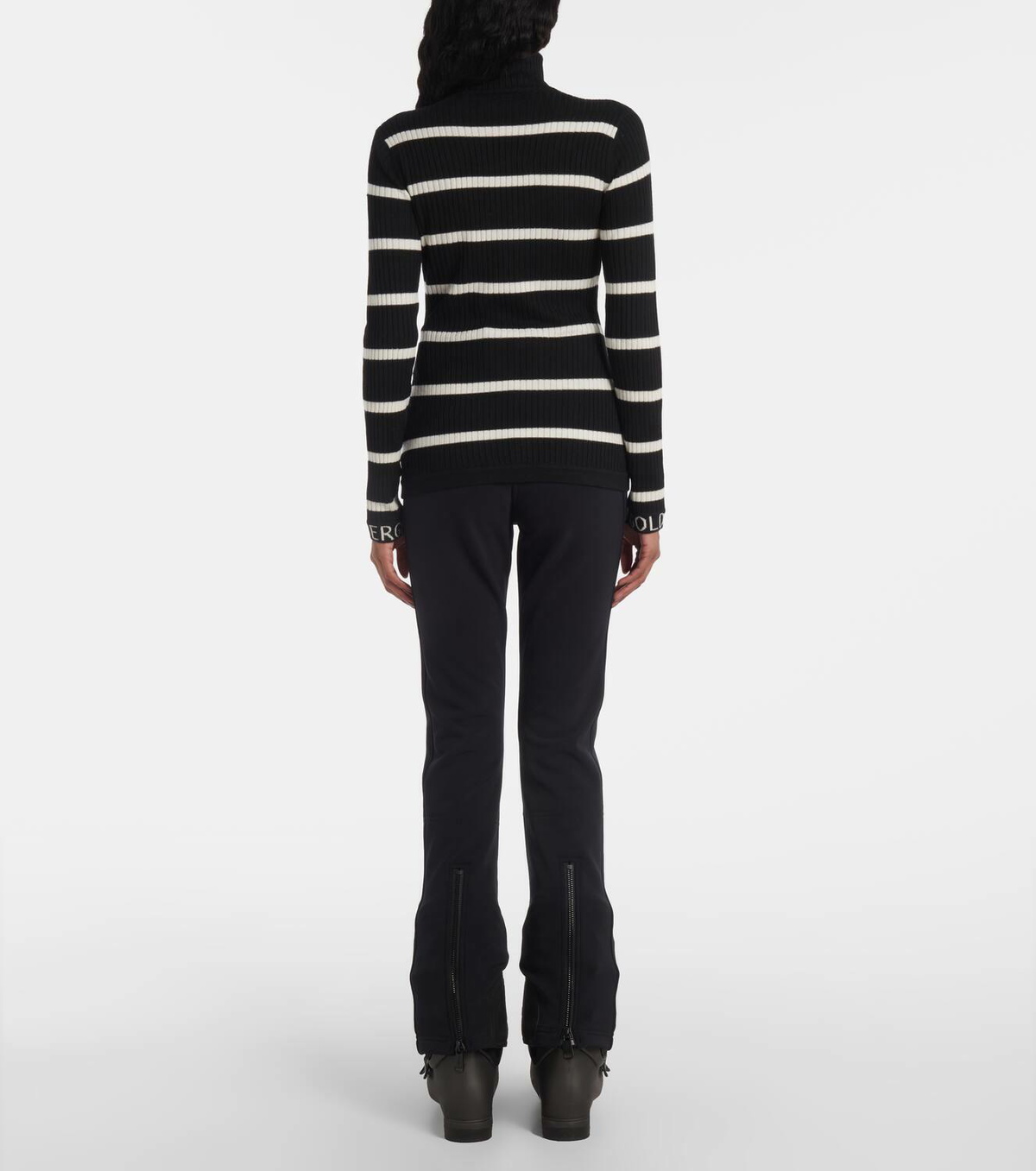 Goldbergh Breton striped turtleneck sweater