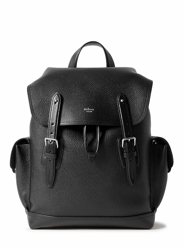 Photo: Mulberry - Heritage Pebble-Grain Leather Backpack