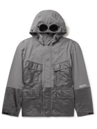 C.P. Company - Goggle-Detailed GORE-TEX INFINIUM Hooded Jacket - Gray