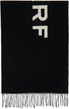 Marc Jacobs Black & Off-White 'The Scarf' Scarf