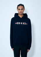 Gucci Logo Printed Hooded Sweatshirt