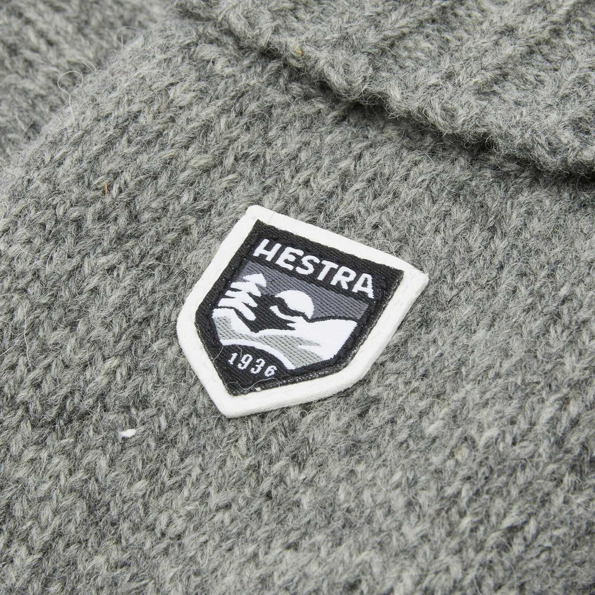Hestra Men's Basic Wool Glove in Grey