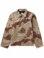 Gallery Dept. - Montecito Camouflage Logo-Print Cotton-Ripstop Jacket - Brown