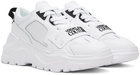 Versace Jeans Couture White Speedtrack Sneakers