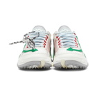 Off-White Off-White and Green Odsy-2000 Sneakers