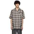 Doublet Black and Beige Key Person Short Sleeve Shirt