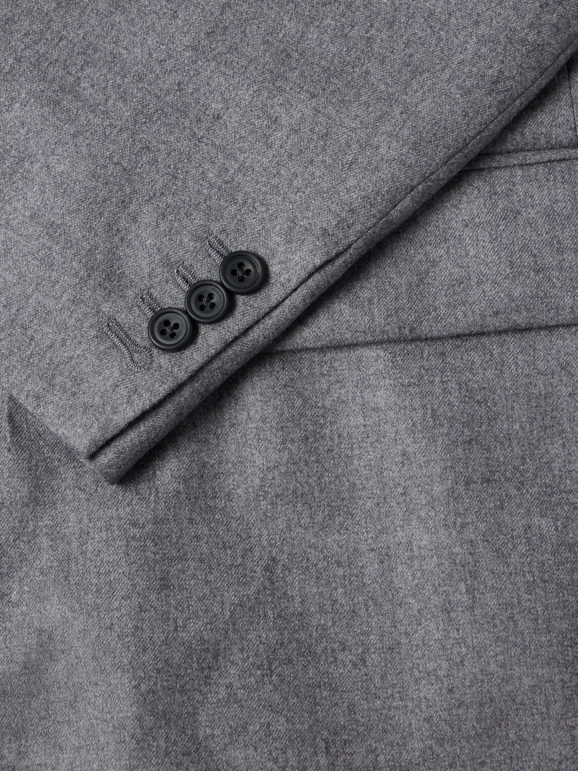 ssstein - Oversized Wool-Blend Flannel Blazer - Gray