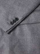 ssstein - Oversized Wool-Blend Flannel Blazer - Gray