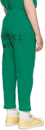 The Animals Observatory Kid Green Logo Chameleon Lounge Pants