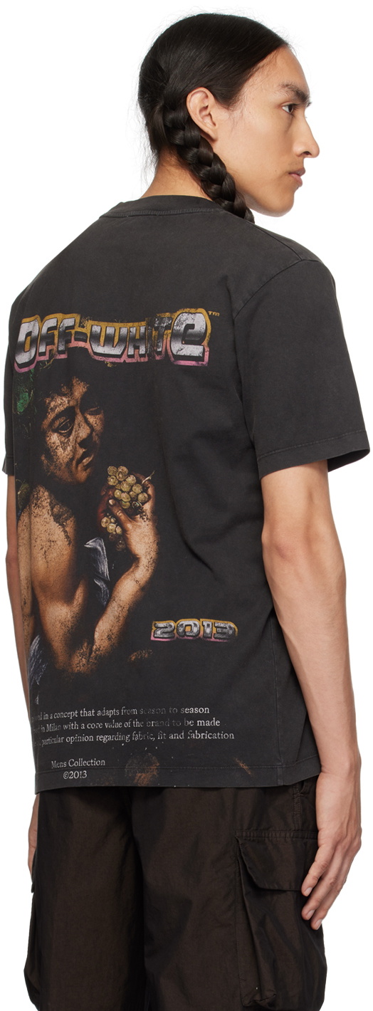 Off-White Black Digit Bacchus T-Shirt Off-White