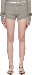 Aya Muse Gray Ivy Shorts