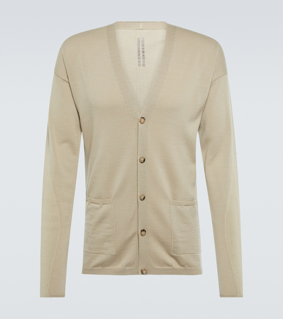 Rick Owens - Peter wool and cotton cardigan Rick Owens