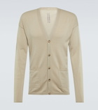 Rick Owens - Peter wool and cotton cardigan