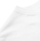 rag & bone - Embroidered Cotton-Jersey T-shirt - White