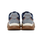 Versace Blue Denim Squalo Sneakers