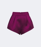 Retrofête Colton satin shorts
