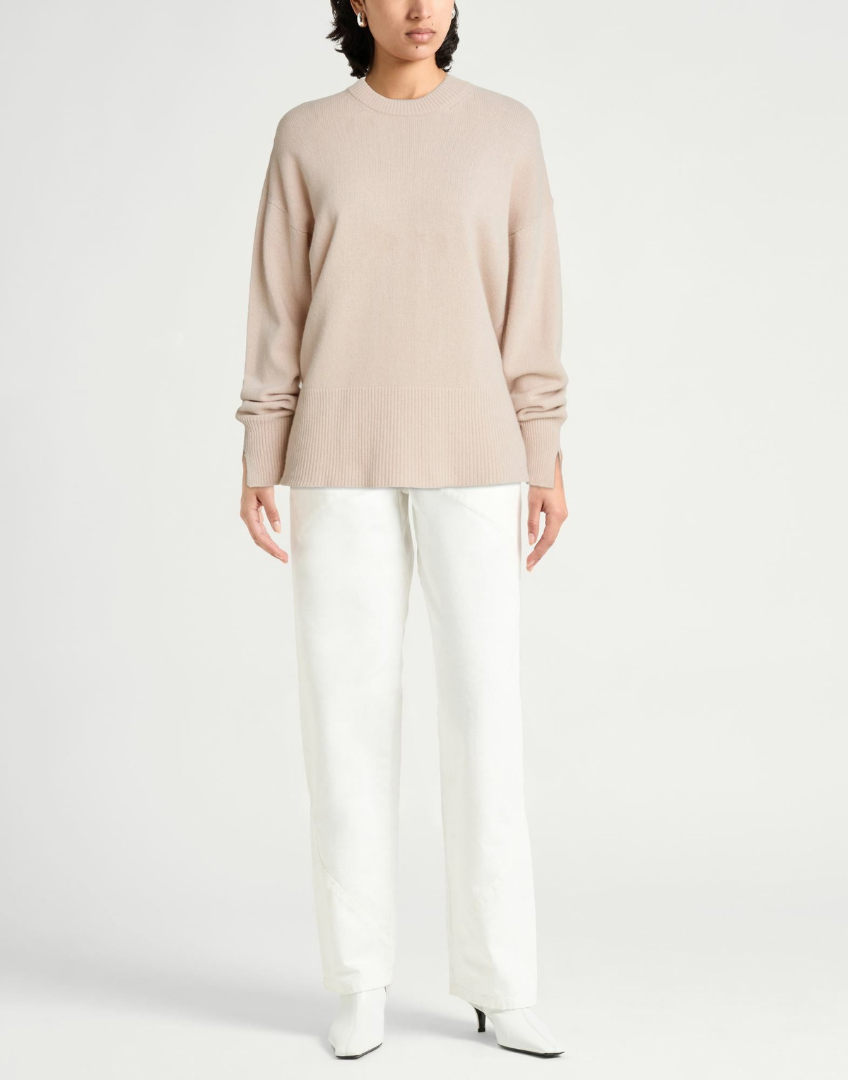 Roberto Collina Womens Sweater Light in Pink