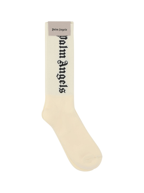 Photo: Palm Angels Classic Logo Socks
