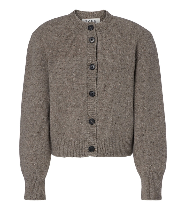 Photo: Róhe Wool cardigan